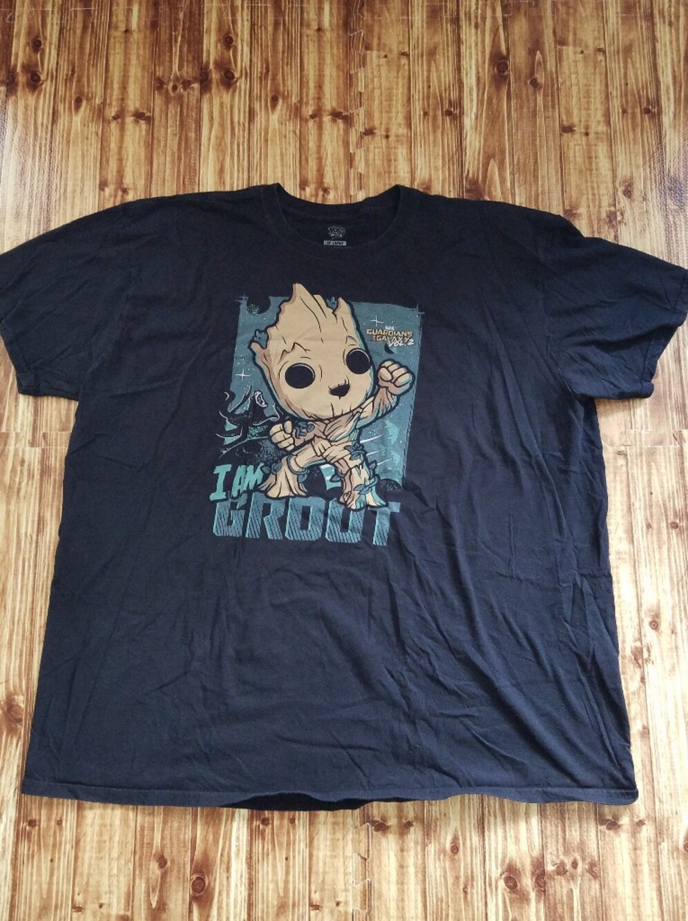 Marvel Funko Pop I Am Groot T Shirt Mens 2XL Guardians of the Galaxy Disney